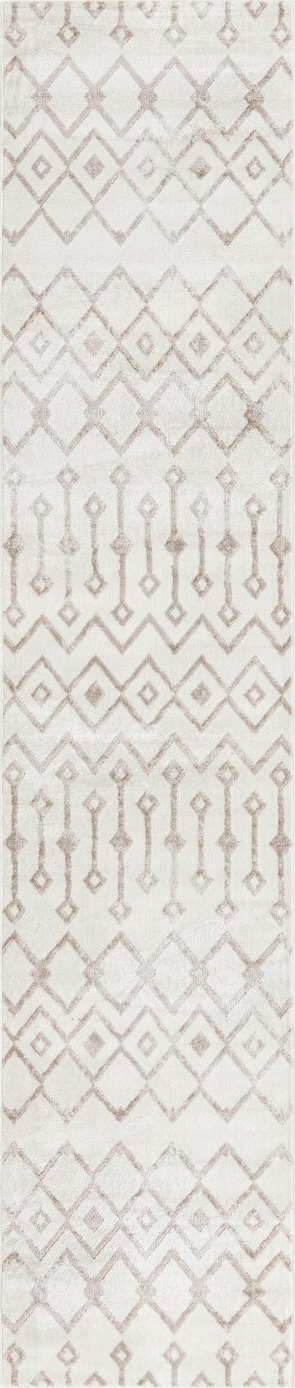 2' 7 x 12' Bohemian Trellis Runner Rug