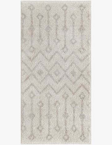 2' x 4' Bohemian Trellis Runner Rug