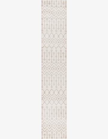 Pearl Bohemian Trellis Runner Rug