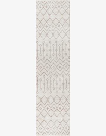 2' 7 x 10' Bohemian Trellis Runner Rug