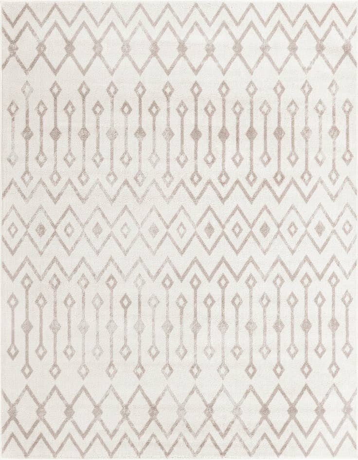 Detail image of 6' x 6' Bohemian Trellis Square Rug