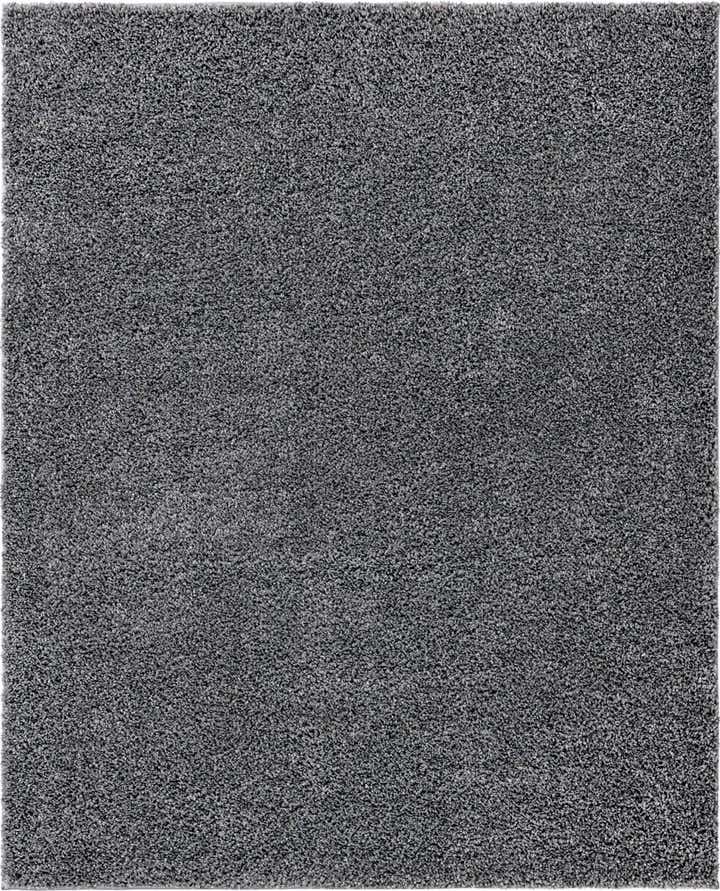 8' x 10' Soft Solid Shag Rug