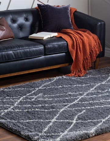 9' x 12' Soft Touch Shag Rug