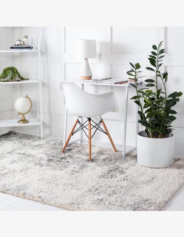 7' 10 x 11' Soft Touch Shag Rug