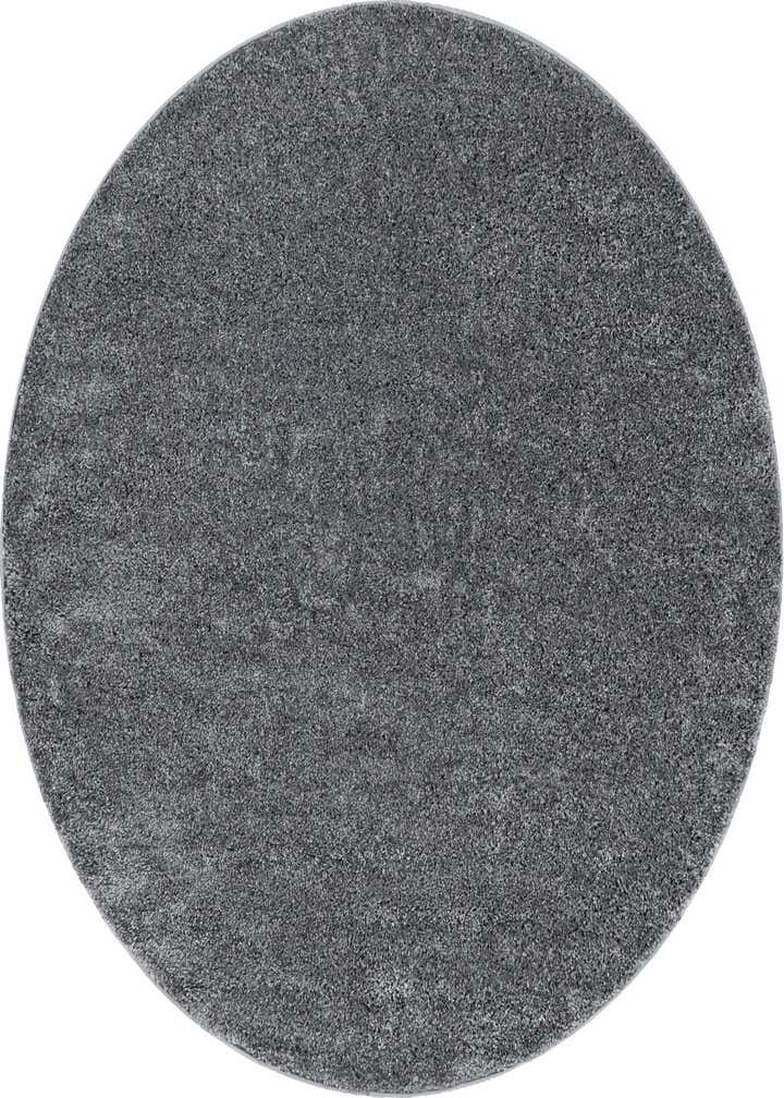 3' 3 x 3' 3 Soft Solid Shag Round Rug