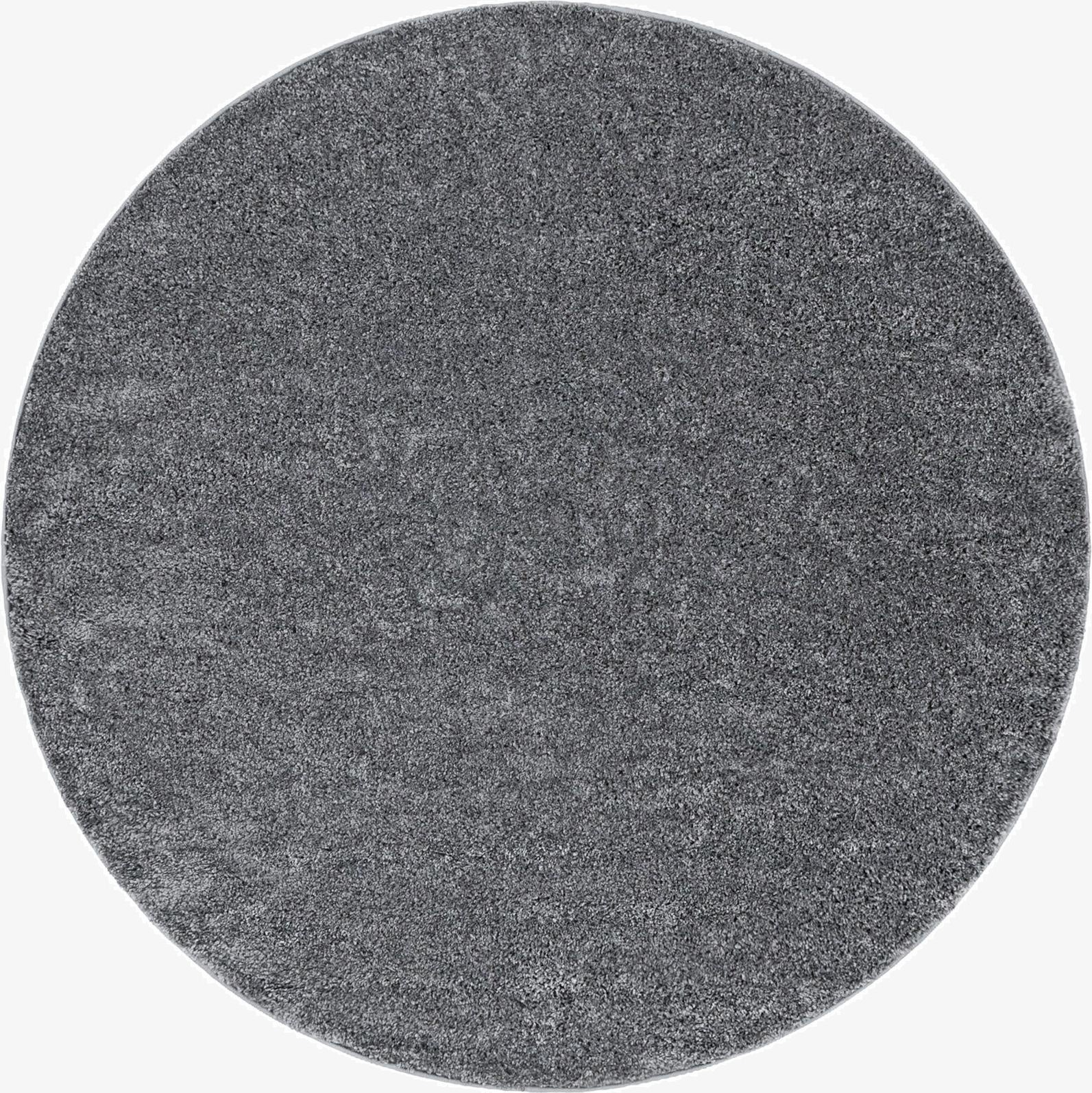 Primary image 4' x 4' Soft Solid Shag Round Rug