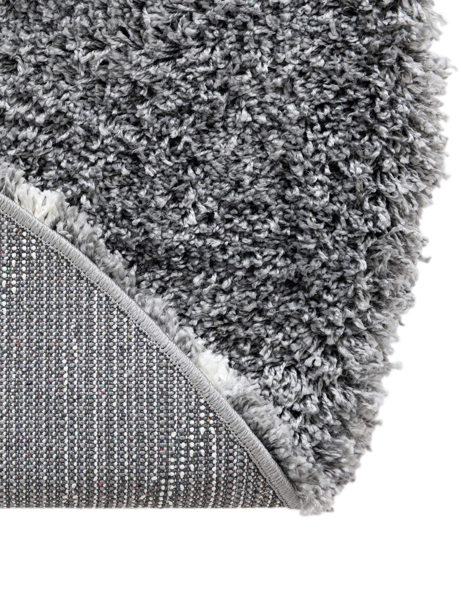 5' 3 x 5' 3 Soft Touch Shag Round Rug