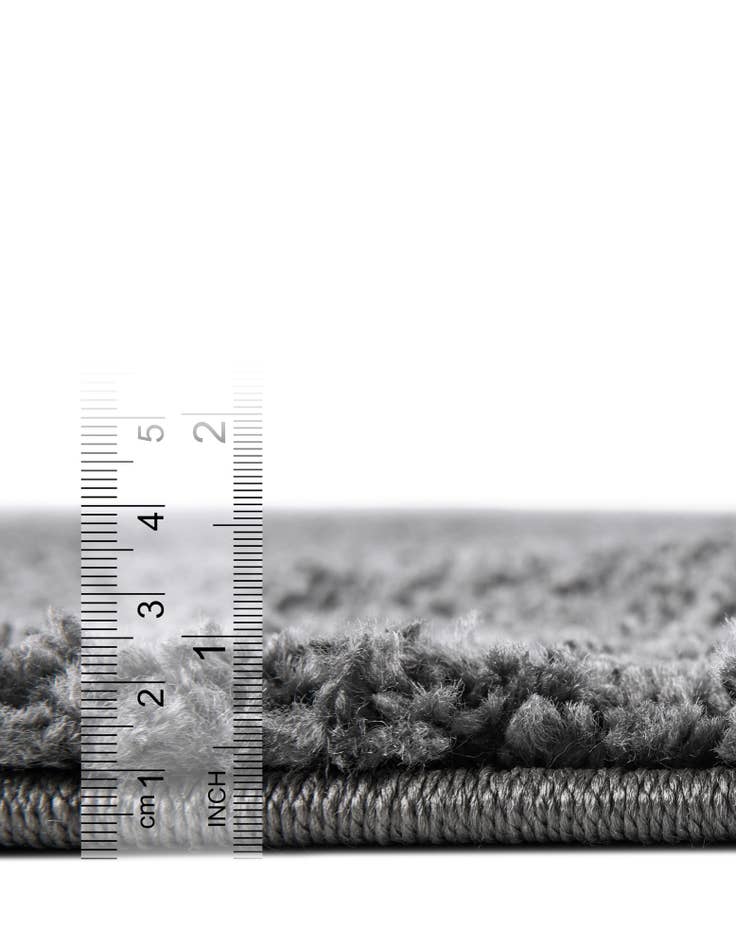 Detail image of 5' x 5' Soft Solid Shag Square Rug