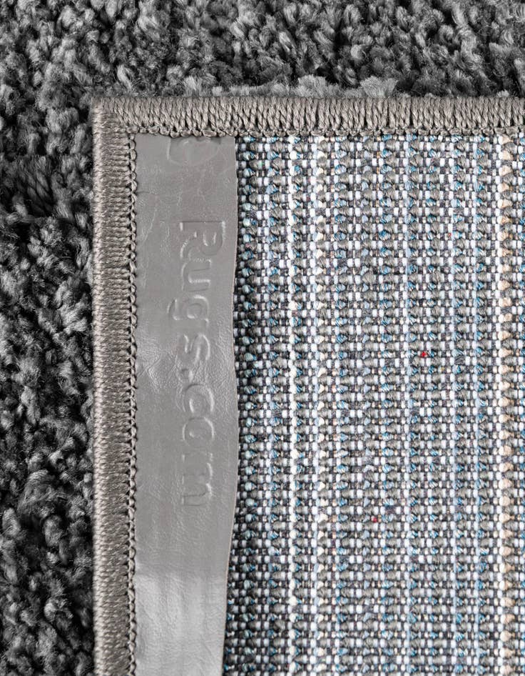 Detail image of 5' x 5' Soft Solid Shag Square Rug