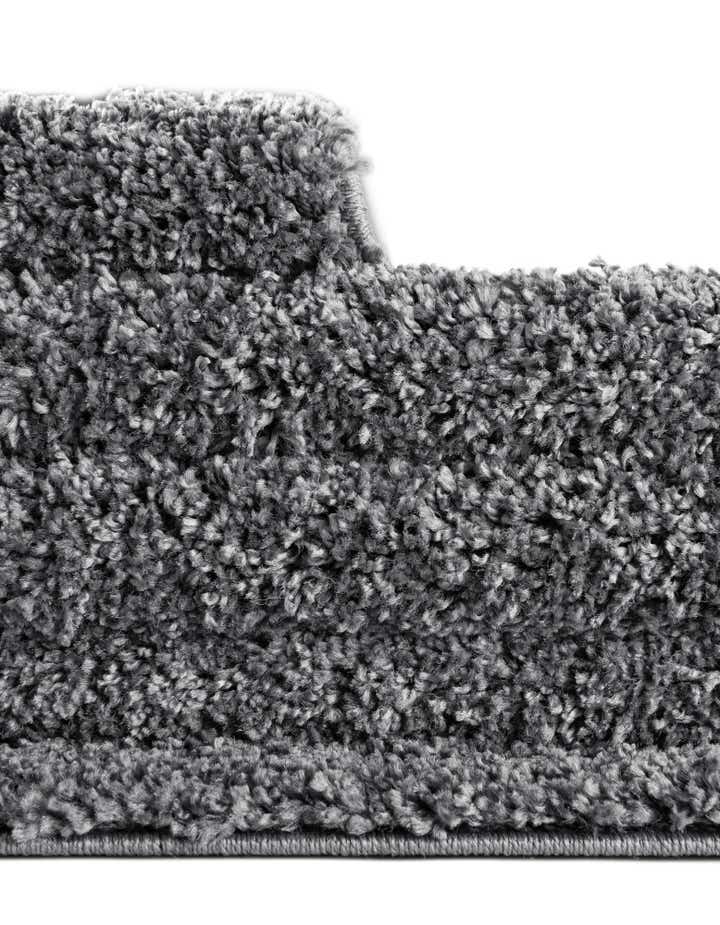 5' x 5' Soft Solid Shag Square Rug