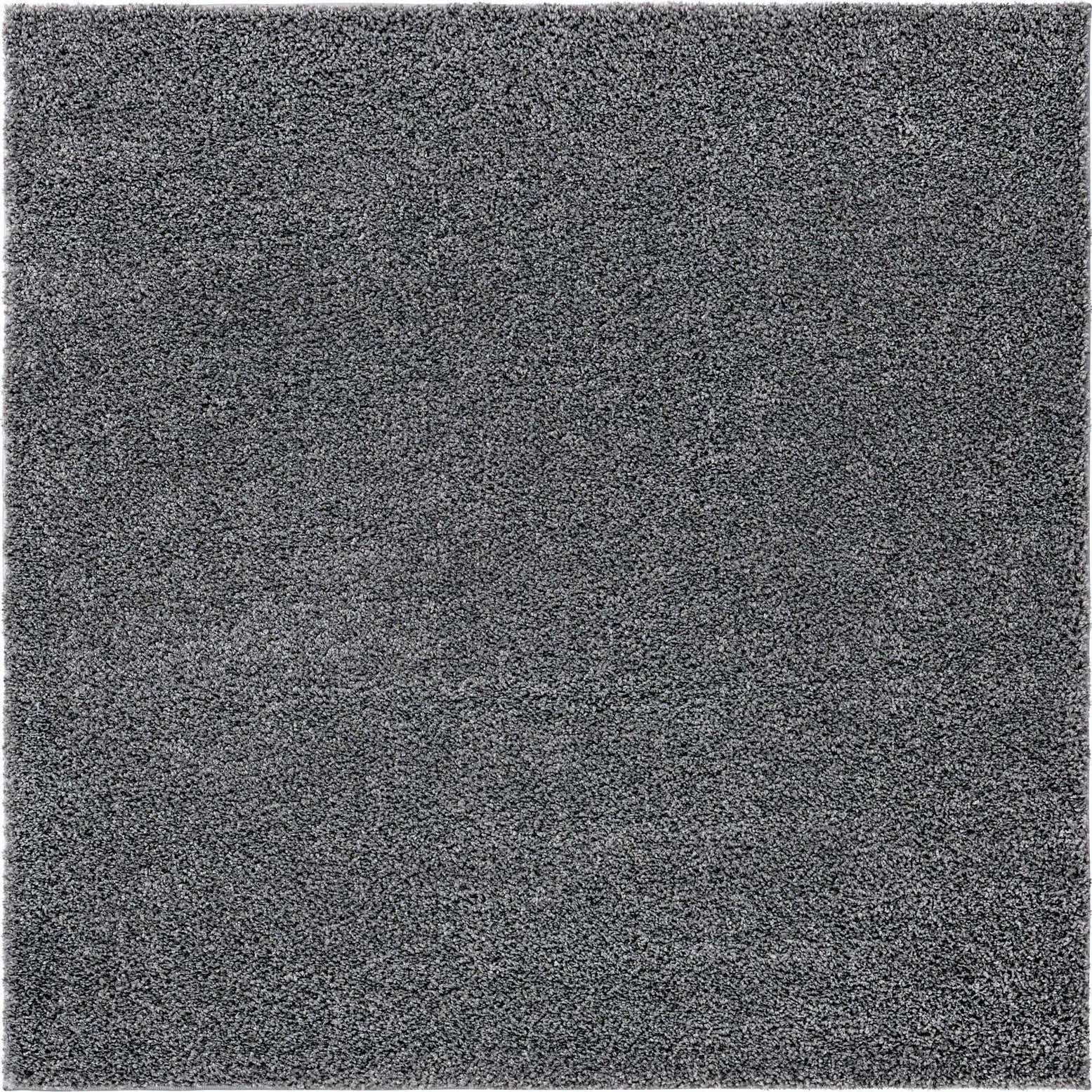 5' x 5' Soft Solid Shag Square Rug