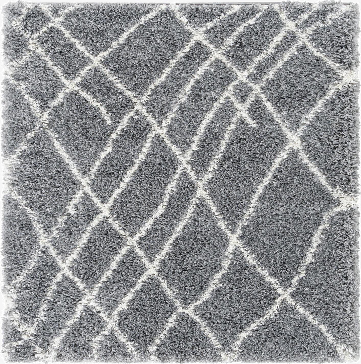 Primary image 4' x 4' Soft Touch Shag Square Rug
