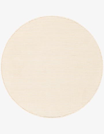3' 3 x 3' 3 Easy-Clean Jill Zarin Palm Springs Indoor / Outdoor Round Rug