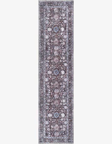 Pecan Brown Yara Runner Rug