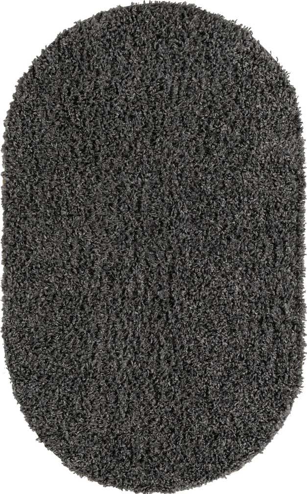 5' 3 x 8' Zermatt Shag Oval Rug