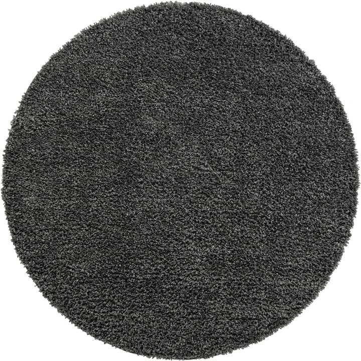 7' 10 x 7' 10 Zermatt Shag Round Rug