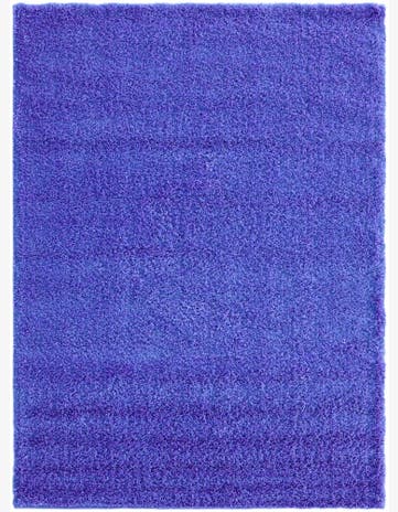 5' x 7' Solid Shag Rug