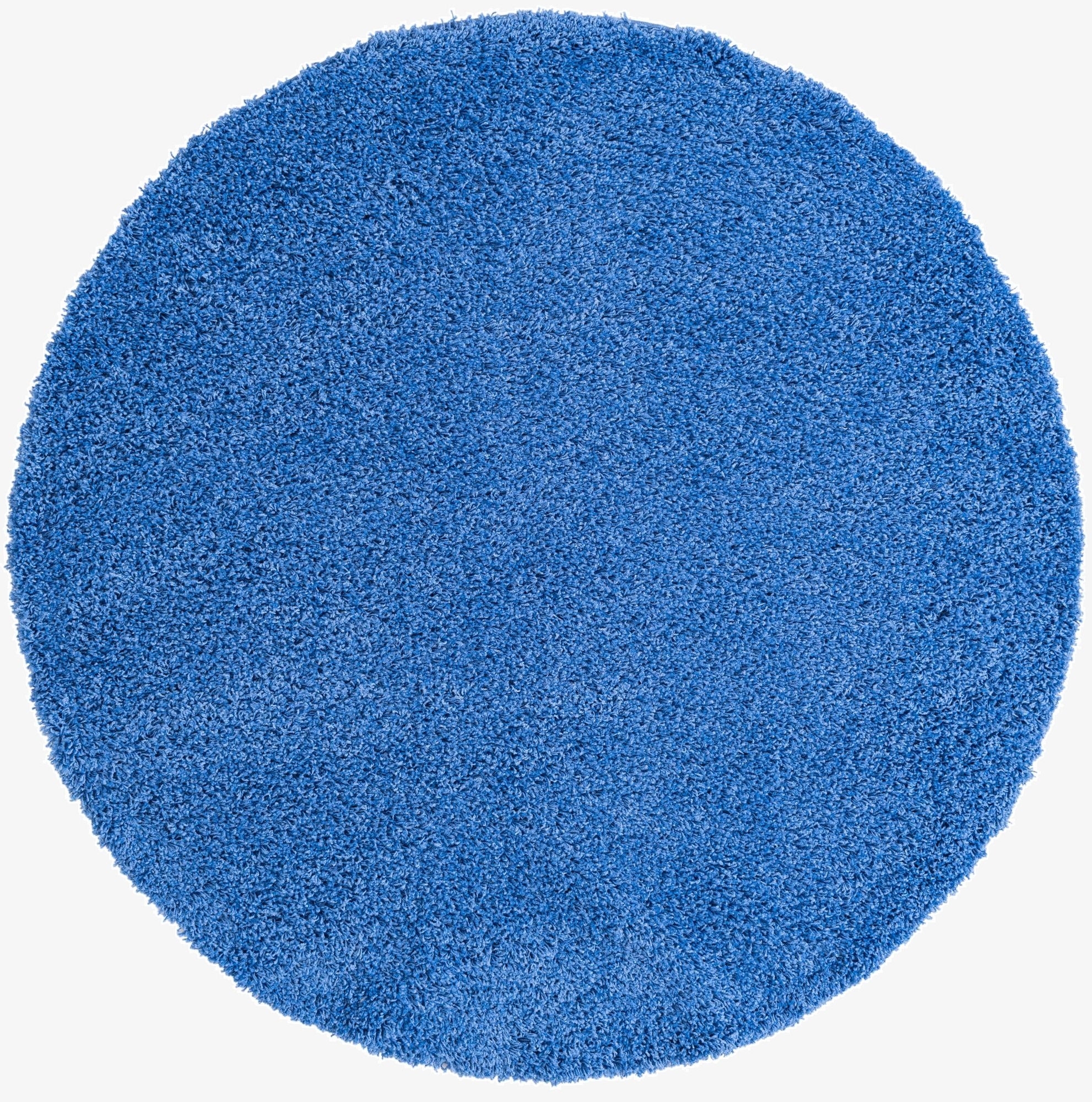 Primary image 6' x 6' Solid Shag Round Rug