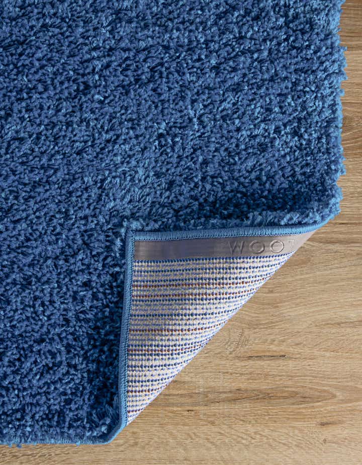 2' x 6' Solid Shag Runner Rug