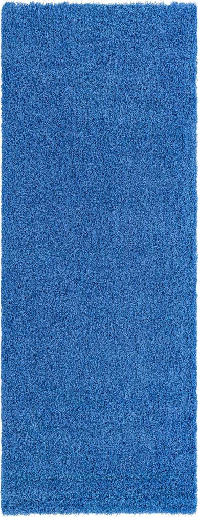 2' x 6' Solid Shag Runner Rug