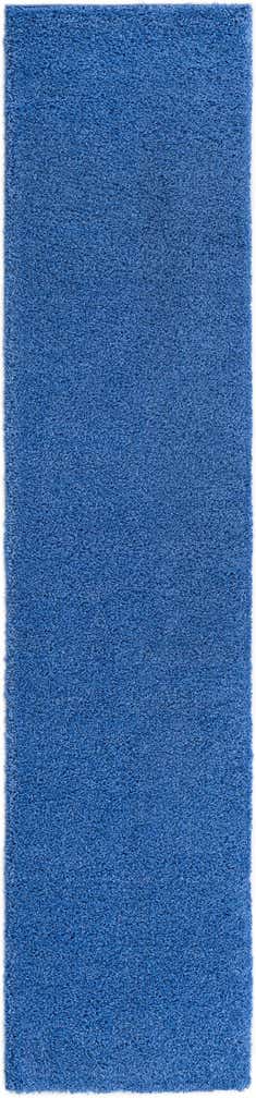 2' 7 x 12' Solid Shag Runner Rug