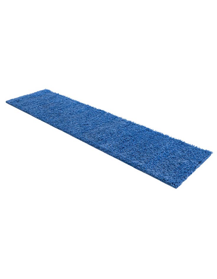 Detail image of 2' x 8' Solid Shag Runner Rug