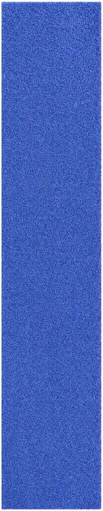 2' 7 x 14' Solid Shag Runner Rug