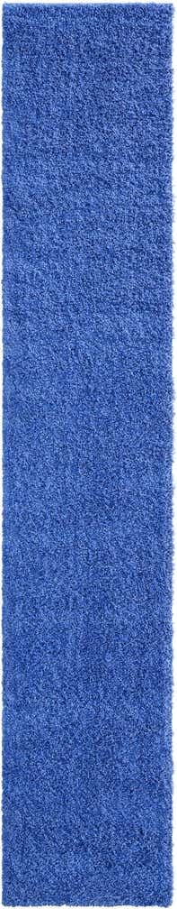 2' 7 x 14' Solid Shag Runner Rug