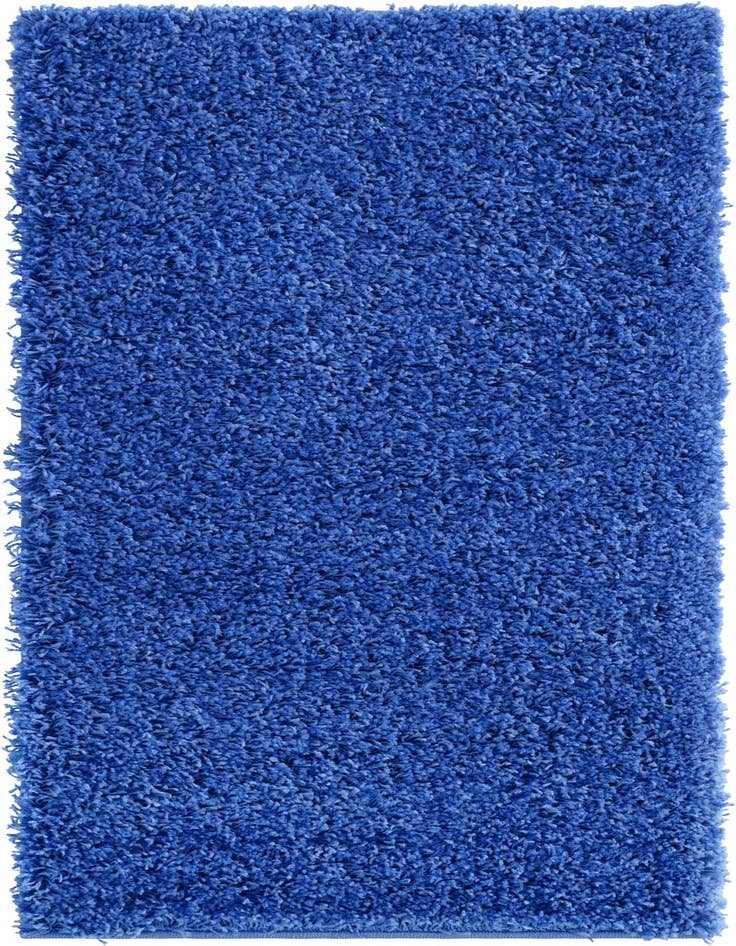 Detail image of 2' x 4' Solid Shag Runner Rug