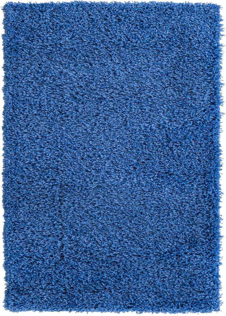 2' 6 x 5' 6 Solid Shag Runner Rug