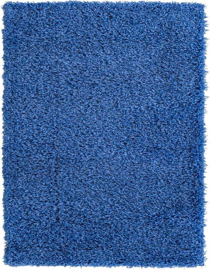 Detail image of 2' 6 x 5' 6 Solid Shag Runner Rug