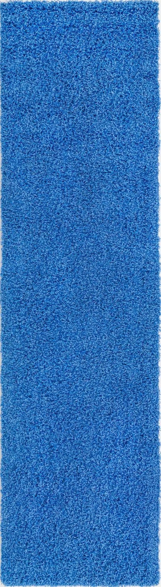 Primary image 2' 7 x 10' Solid Shag Runner Rug