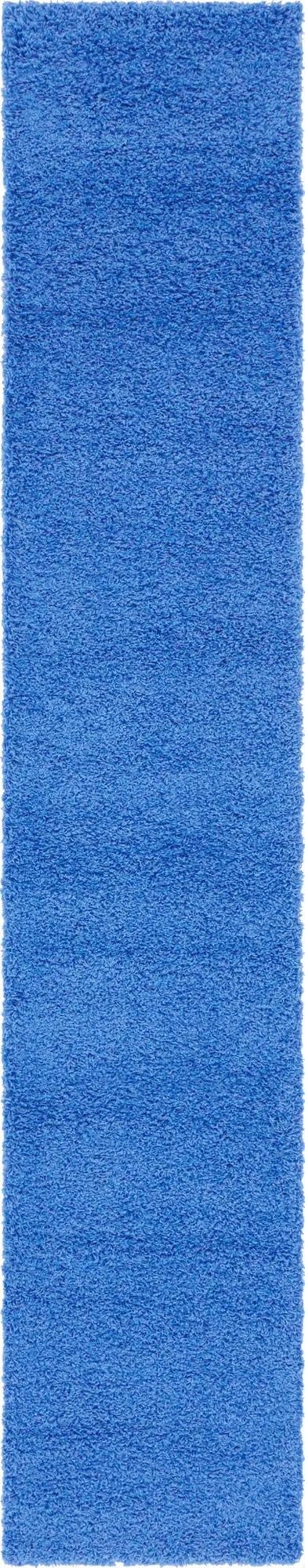 Primary image 2' 7 x 13' Solid Shag Runner Rug