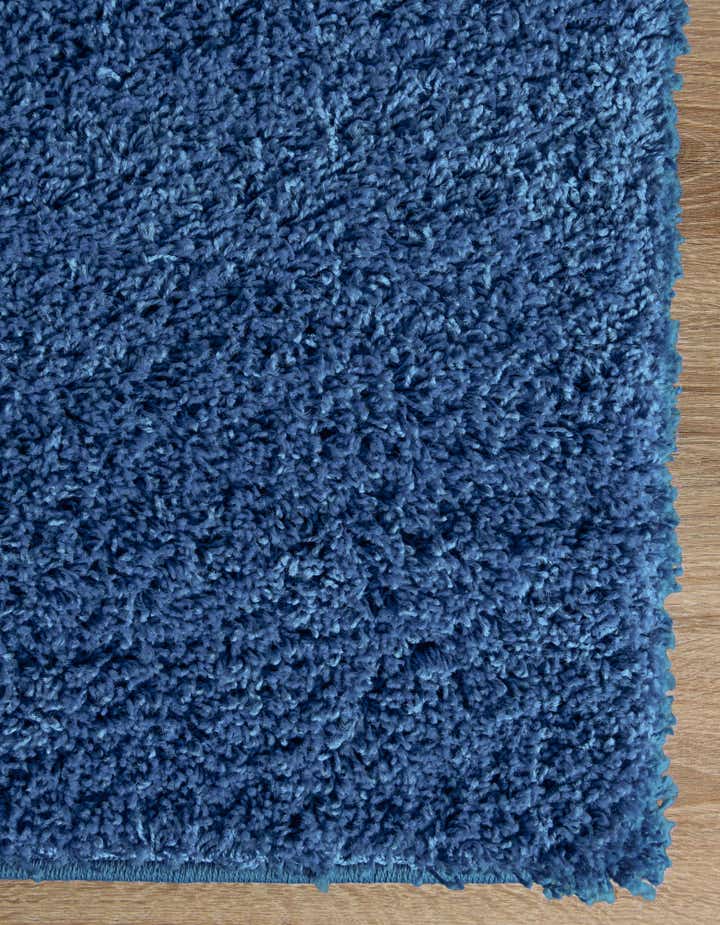 5' x 5' Solid Shag Square Rug