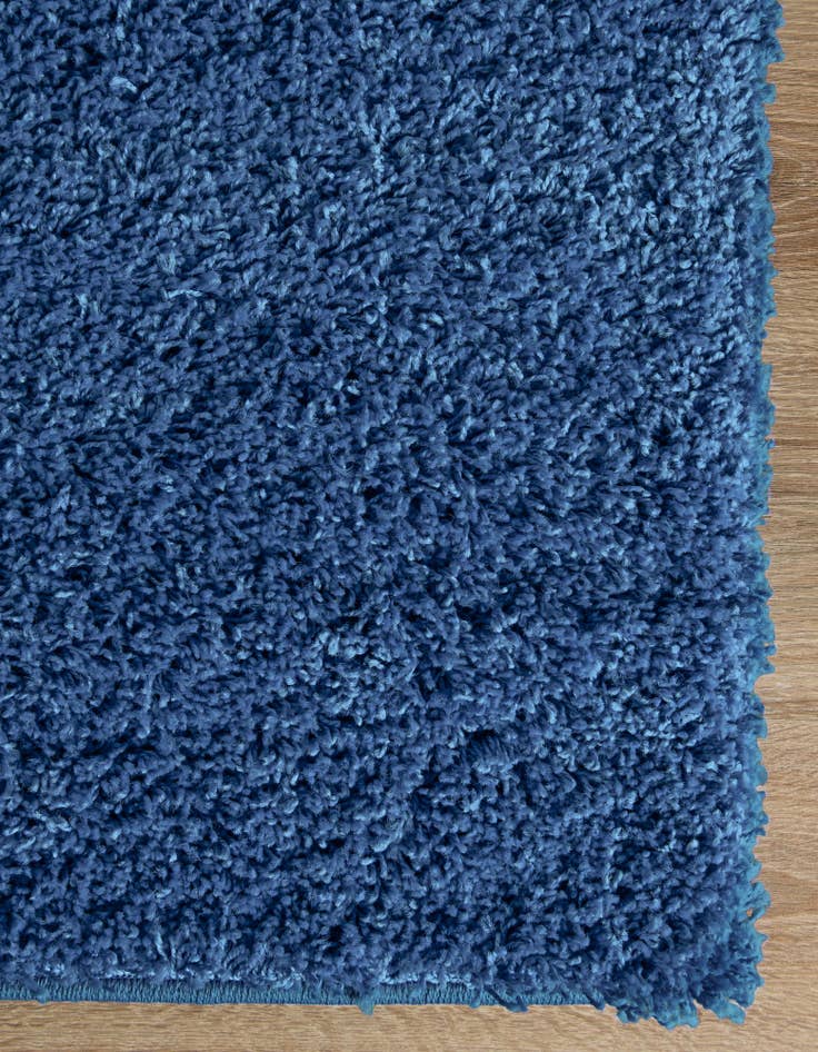 Detail image of 5' x 5' Solid Shag Square Rug