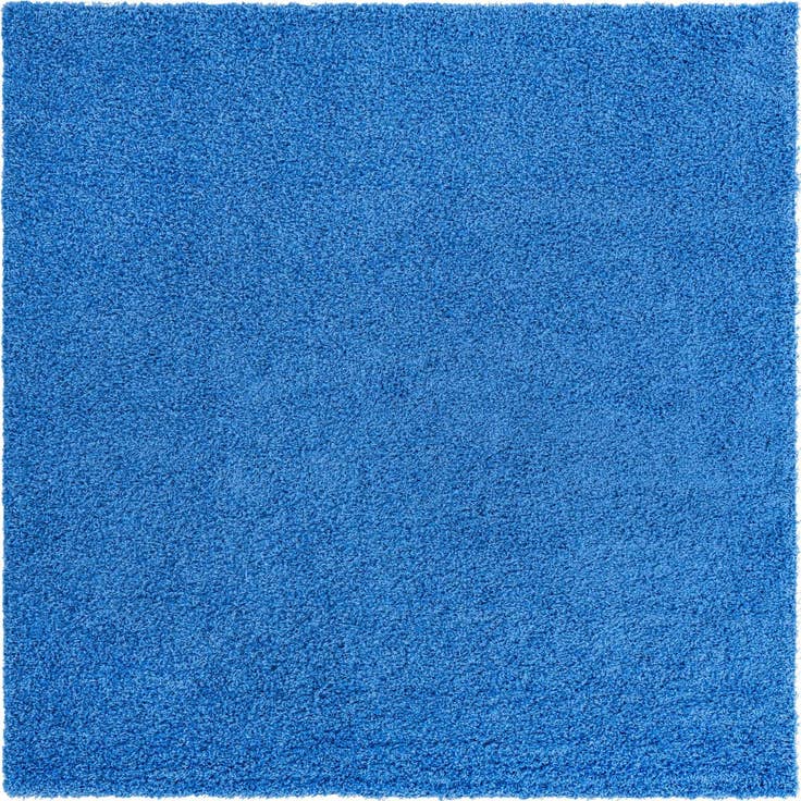 Detail image of 7' 10 x 7' 10 Solid Shag Square Rug