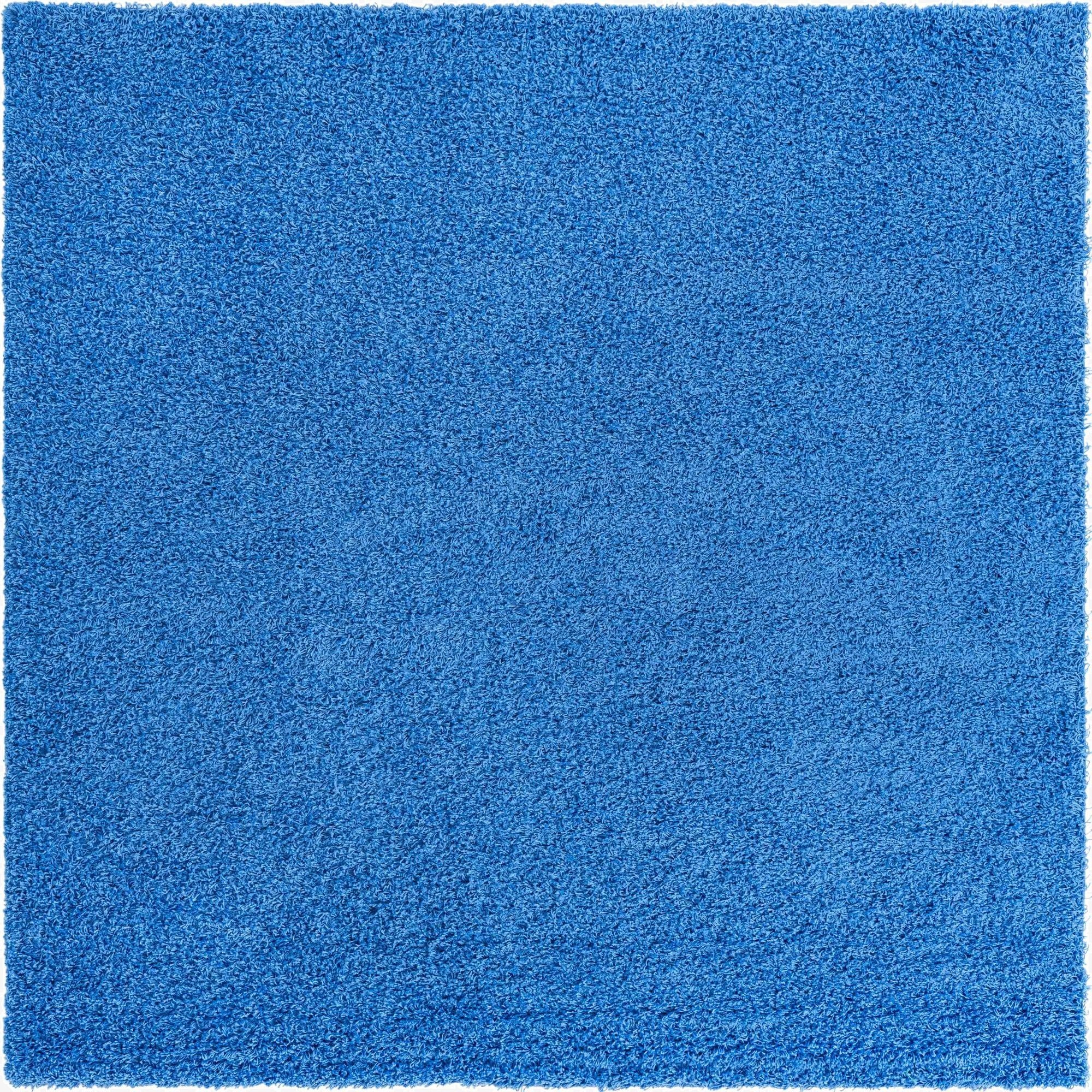 Primary image 7' 10 x 7' 10 Solid Shag Square Rug