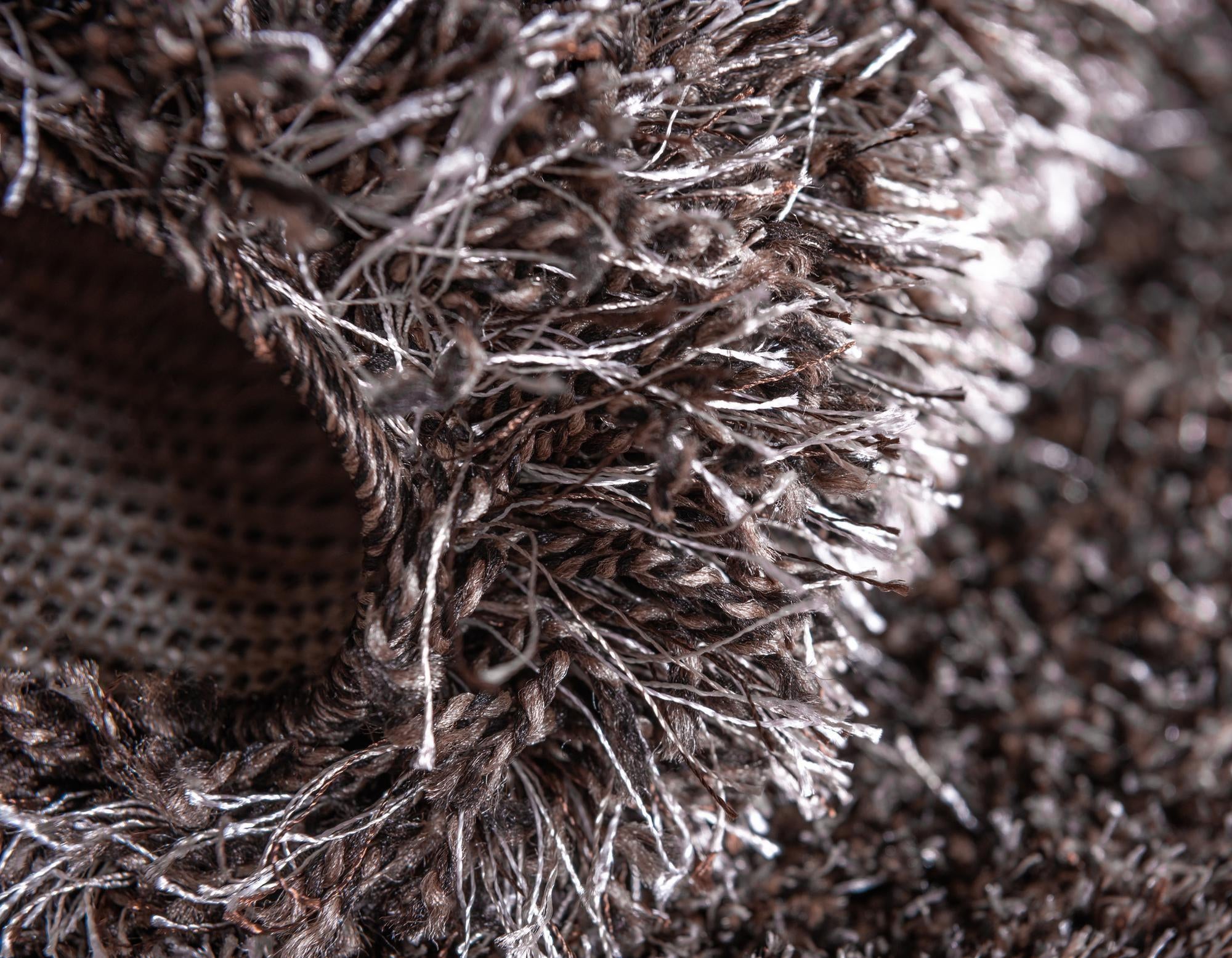 10' x 13' Luxe Solid Shag Rug