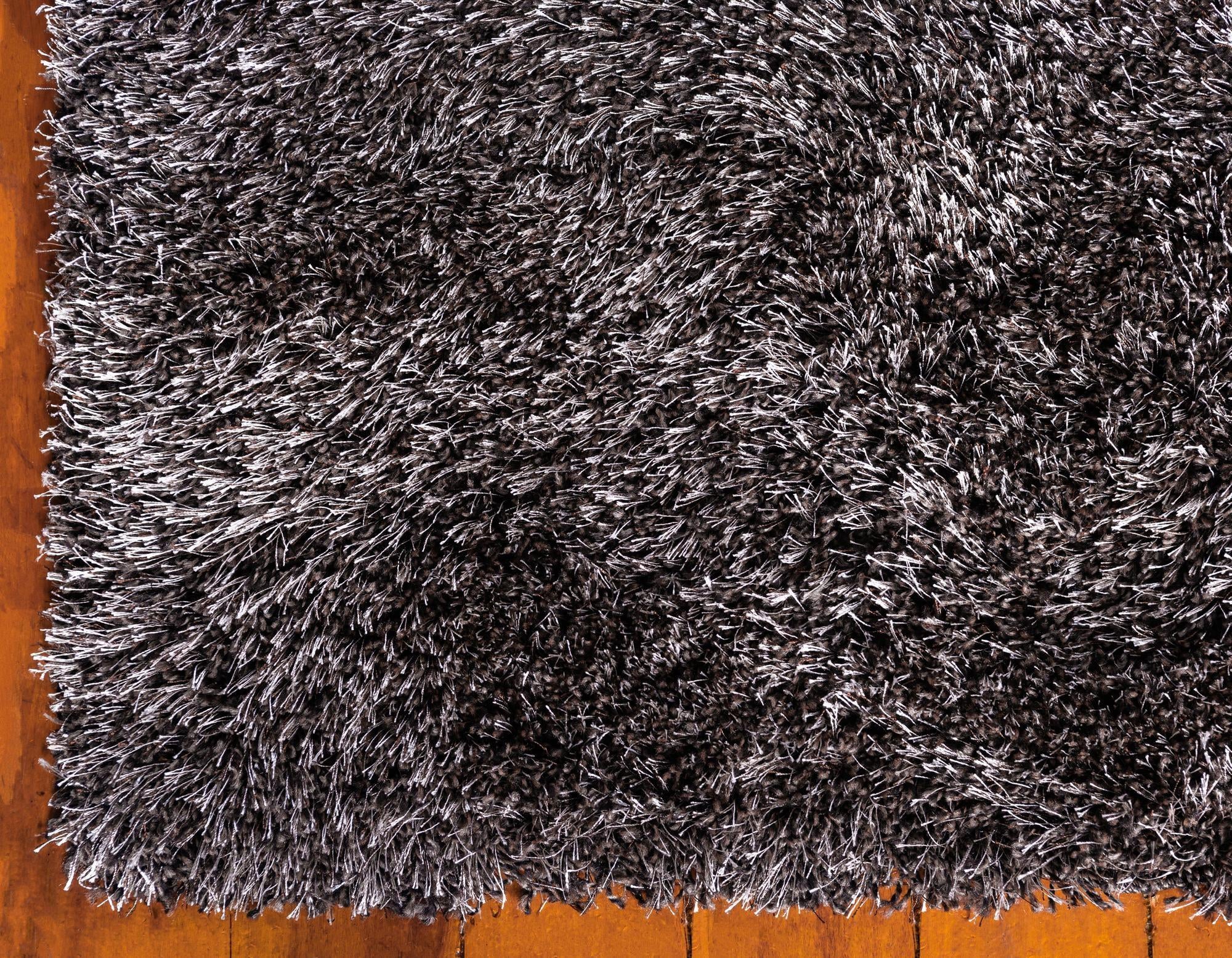 10' x 13' Luxe Solid Shag Rug