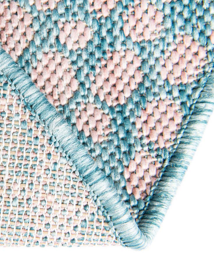 Detail image of 7' 10 x 10'  Washable Jill Zarin Cape Town Indoor / Outdoor Oval Rug