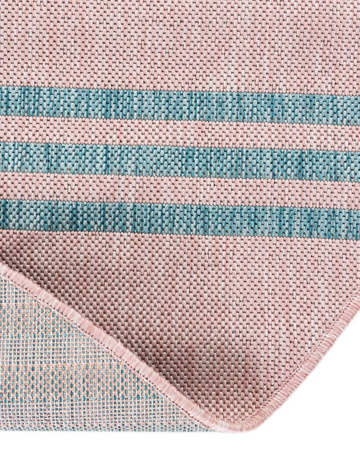 Detail image of 5' 3 x 8' Easy-Clean Jill Zarin Anguilla Indoor / Outdoor Oval Rug