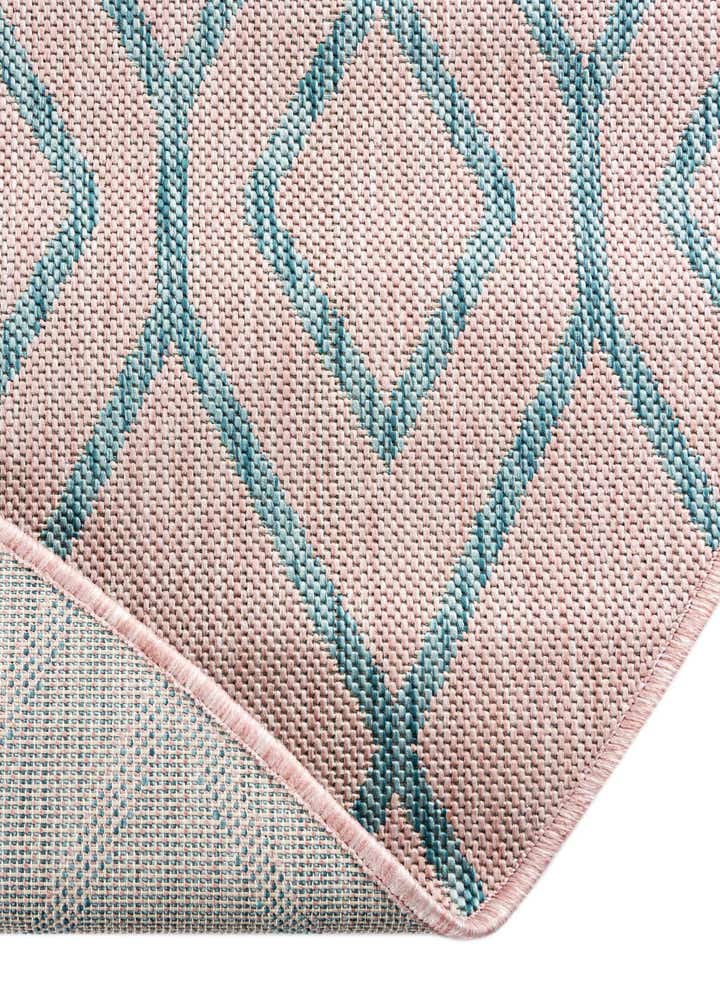 5' 3 x 8' Easy-Clean Jill Zarin Turks and Caicos Indoor / Outdoor Oval Rug