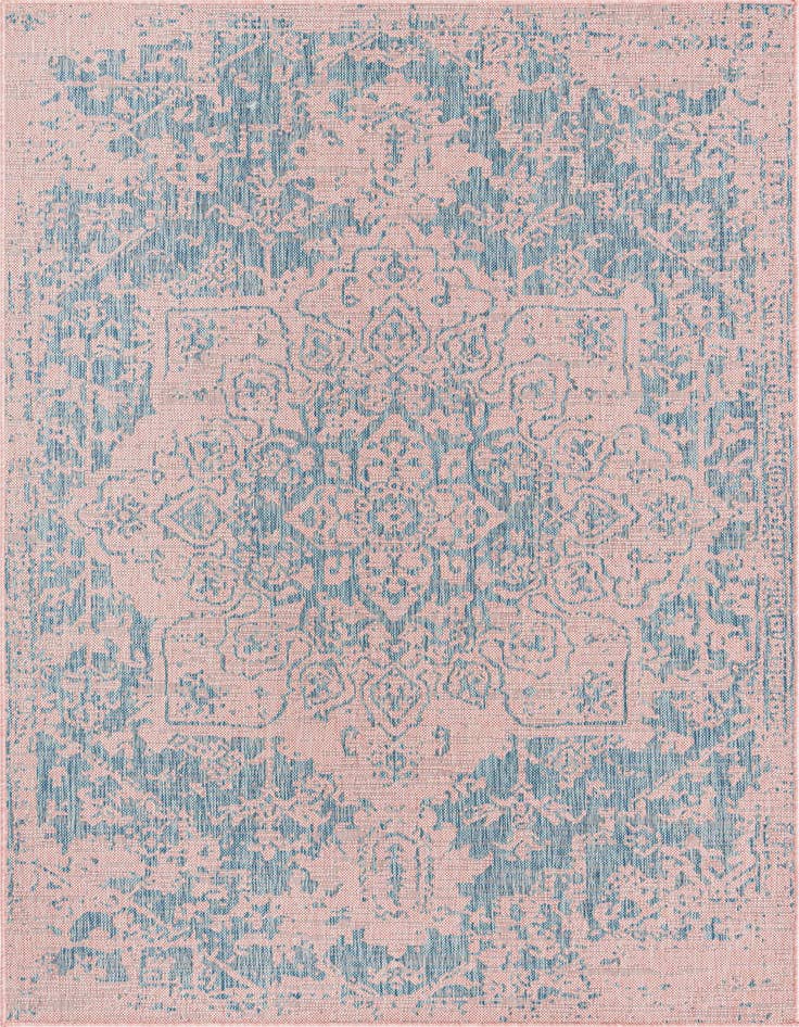 Detail image of 5' 3 x 8' Easy-Clean Jill Zarin Dubai Indoor / Outdoor Rug
