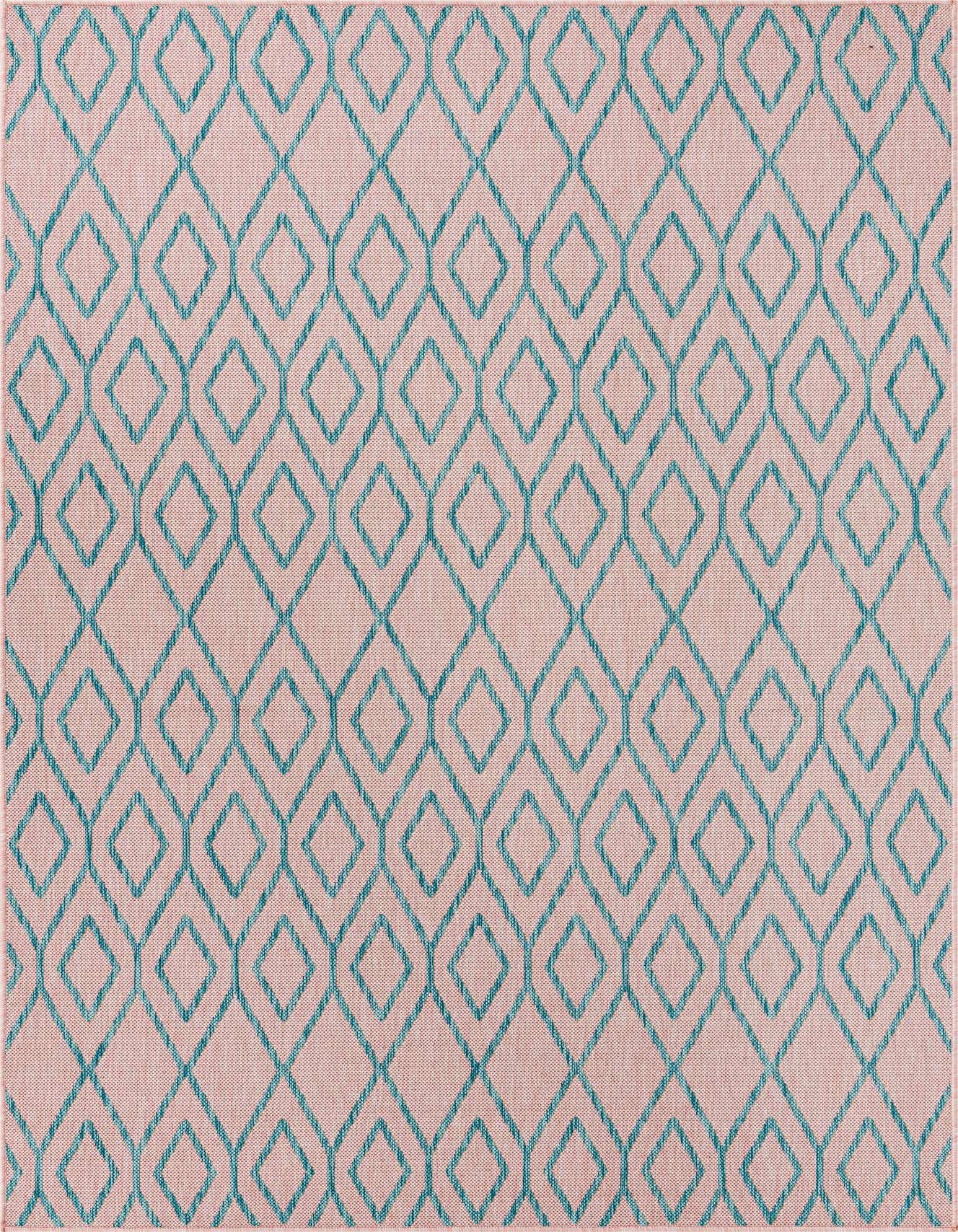 5' 3 x 8' Easy-Clean Jill Zarin Turks and Caicos Indoor / Outdoor Rug