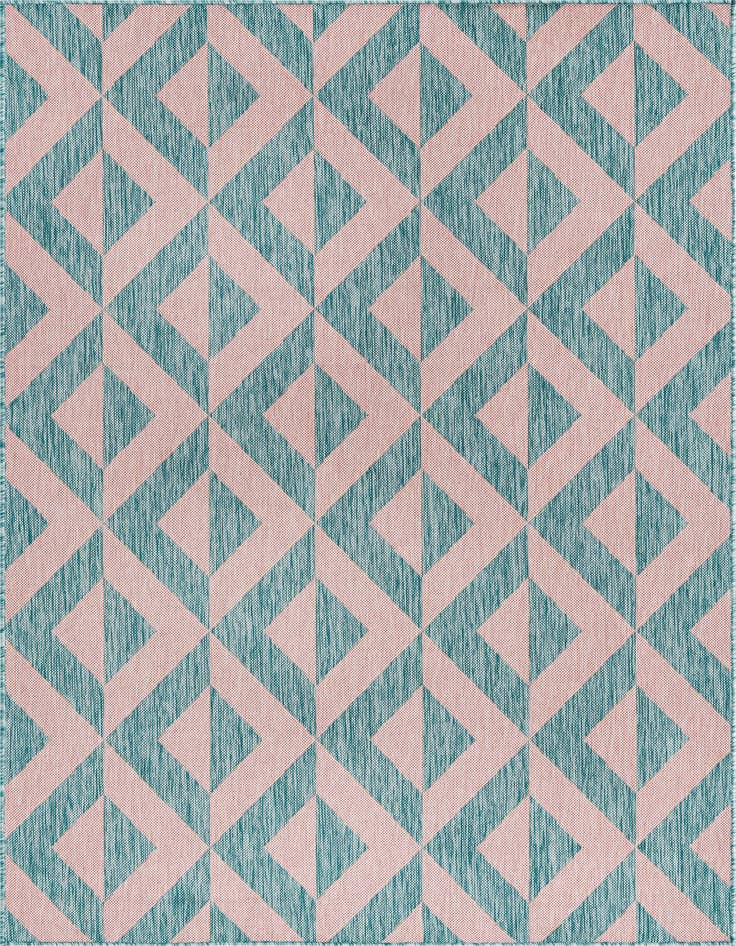 Detail image of 5' 3 x 8' Easy-Clean Jill Zarin Napa Indoor / Outdoor Rug