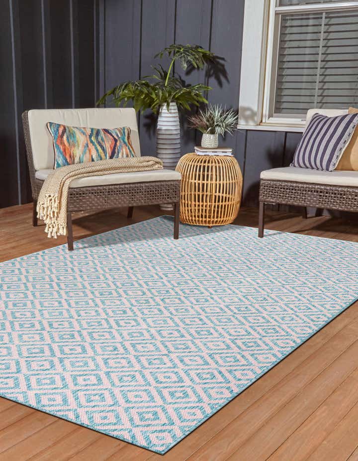 2' x 3' Easy-Clean Jill Zarin Costa Rica Indoor / Outdoor Rug