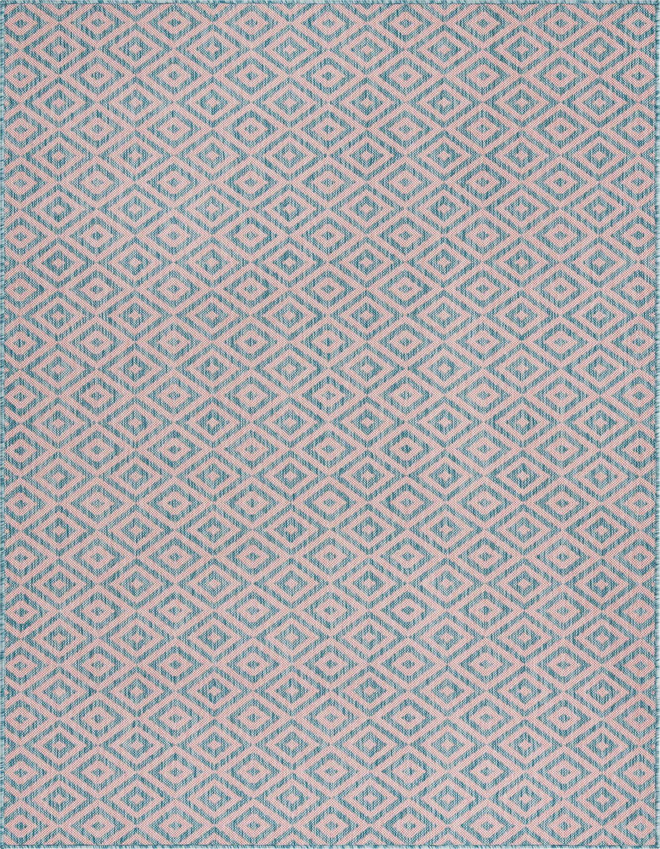 5' 3 x 8' Easy-Clean Jill Zarin Costa Rica Indoor / Outdoor Rug