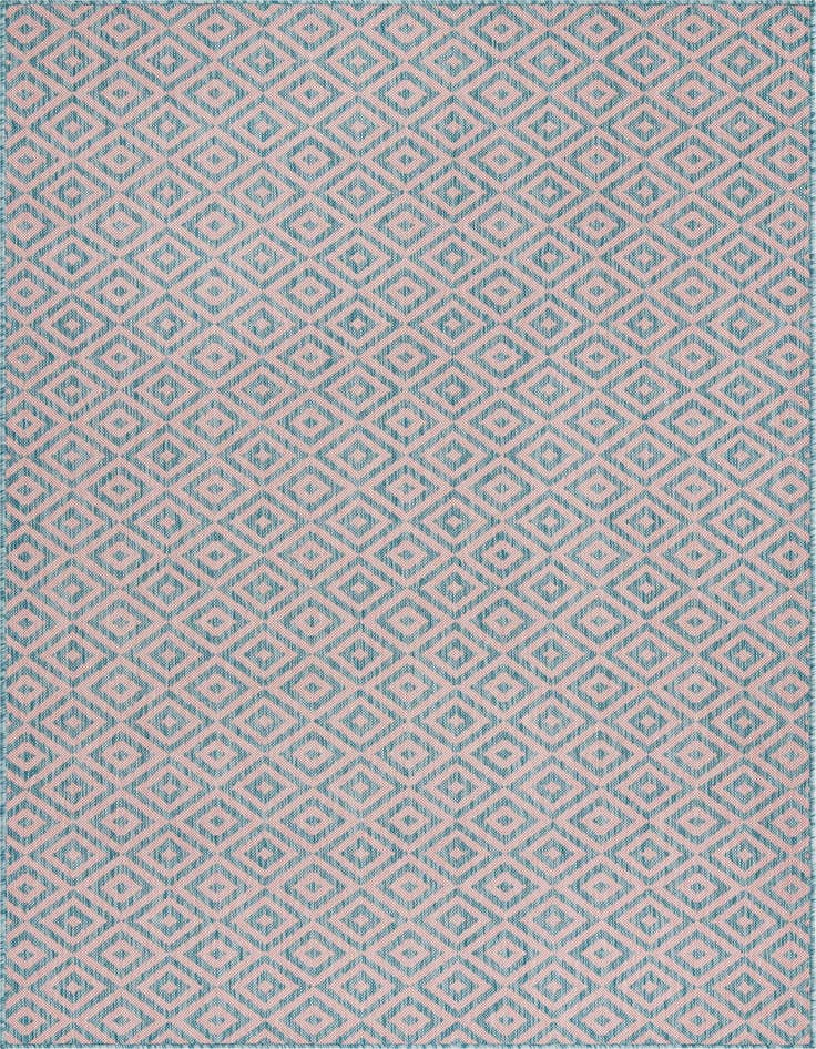 Detail image of 5' 3 x 8' Easy-Clean Jill Zarin Costa Rica Indoor / Outdoor Rug
