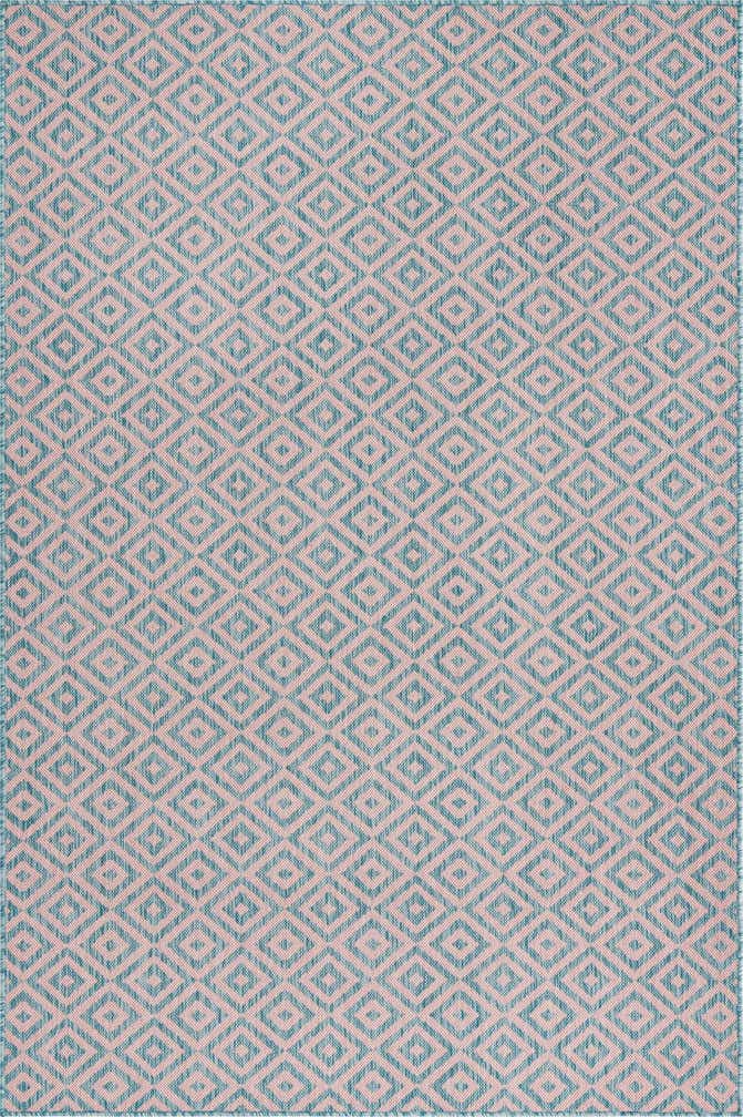 5' 3 x 8' Easy-Clean Jill Zarin Costa Rica Indoor / Outdoor Rug