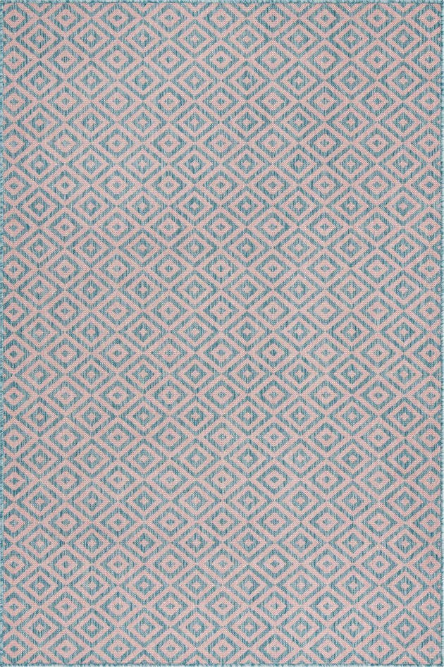 Detail image of 5' 3 x 8' Easy-Clean Jill Zarin Costa Rica Indoor / Outdoor Rug